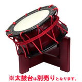 座敷用締め太鼓 直径35cm 水牛皮 バチ2本付き